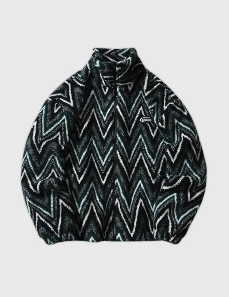 Vintage Streetwear Fleece 'Hazume'