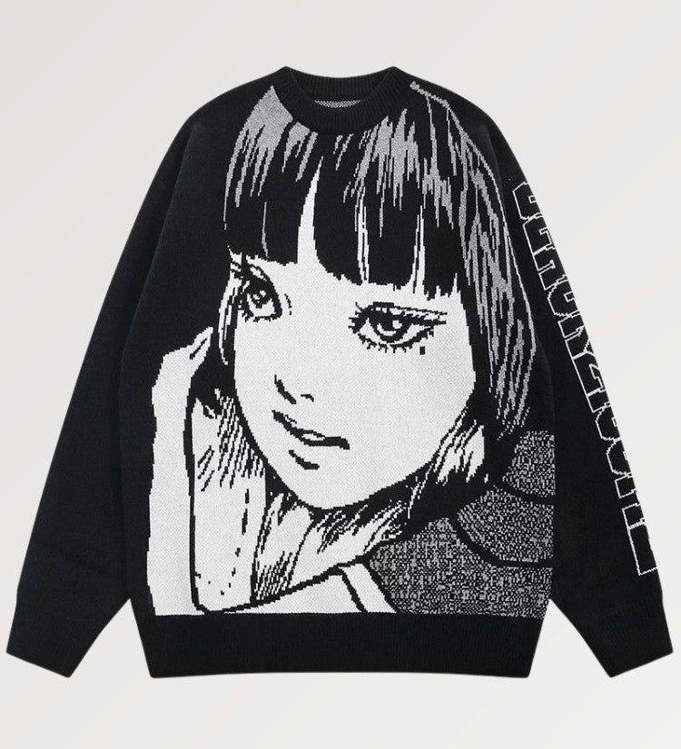 Men's Japanese Style Sweater