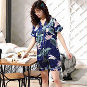 Japanese Summer Silk Pajamas