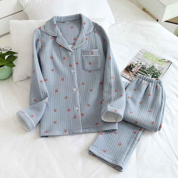 Japanese style thick pajamas