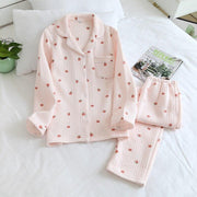 Japanese style thick pajamas for women
