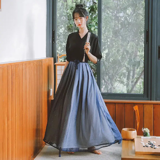 Japanese Long Dress &