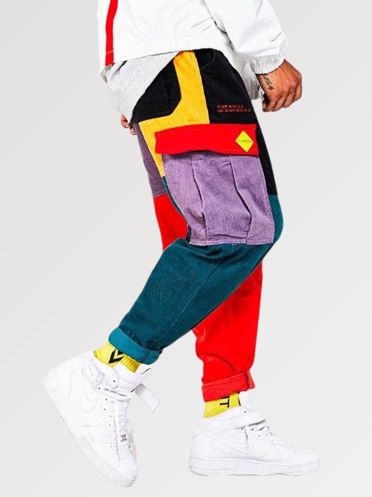 Streetwear Cargo Pants Mens 'Colometric'