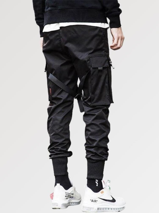 Streetwear Pants with Straps | Japan-Clothing