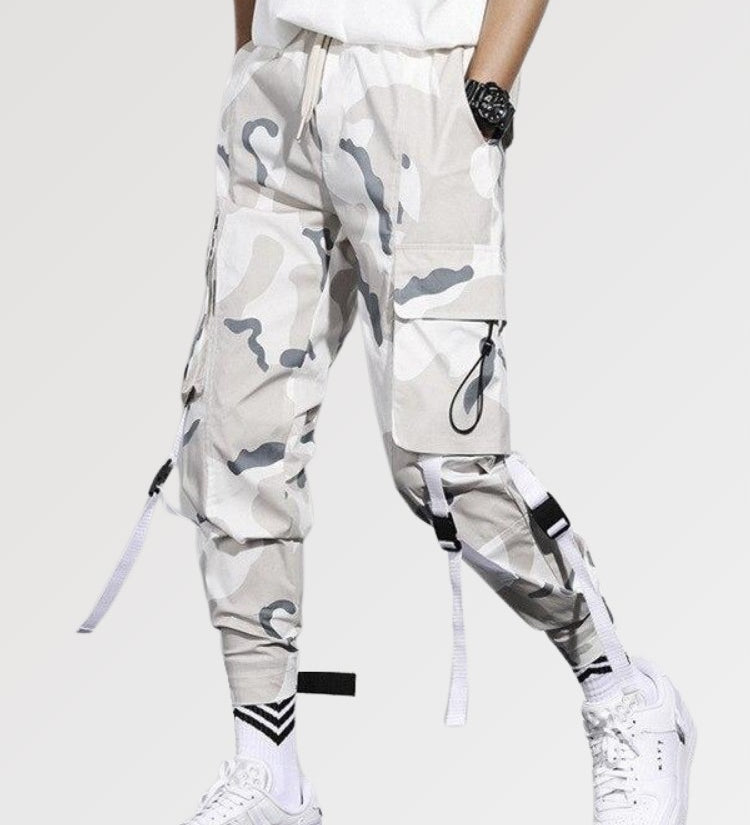 streetwear white pants