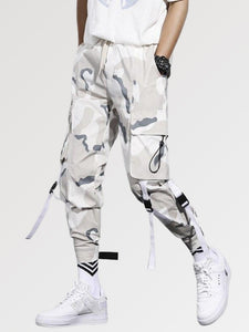 Streetwear White Pants 'Technical'
