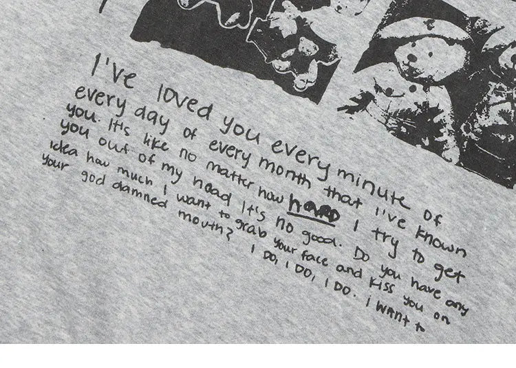 Japanese Moleton Hoodie 'Unlucky'