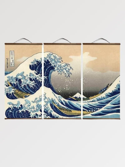 Japanese painting Wave 'Kanagawa'