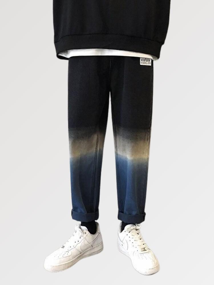 tie dye jeans with bleach