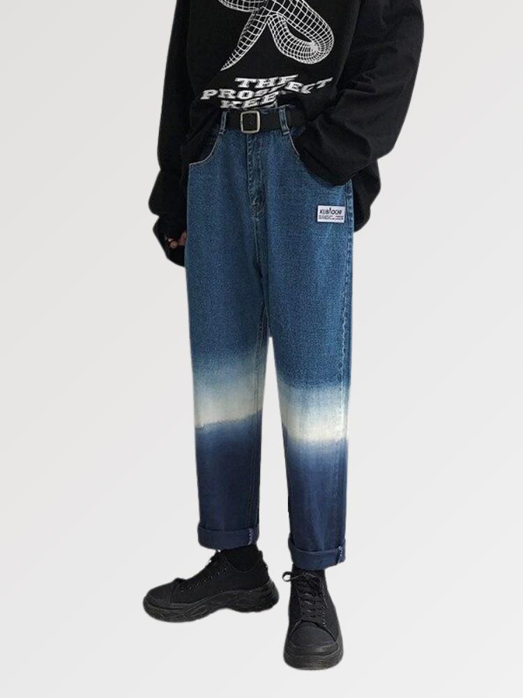 Tie Dye Jeans with Bleach 'Kirana'