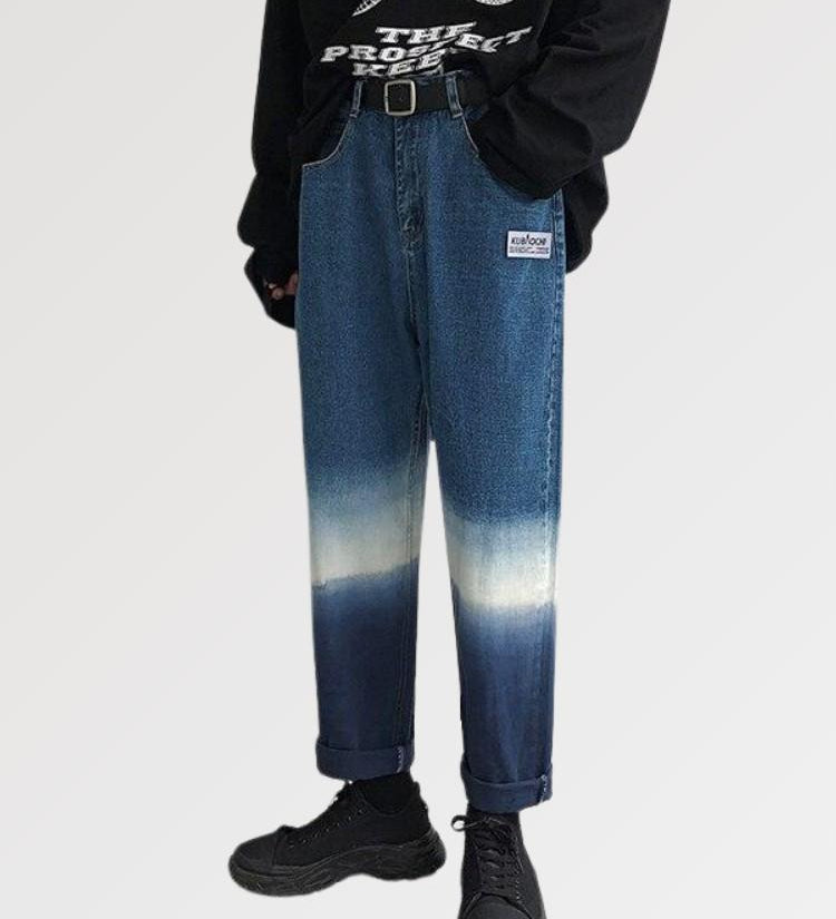 Tie Dye Jeans with Bleach 'Kirana'