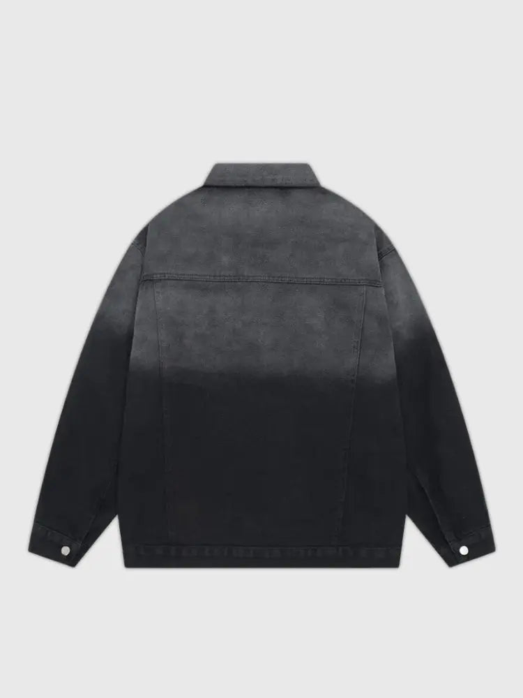 Gradient Denim Jacket 'Sapporo'