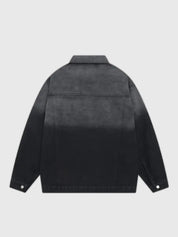 Gradient Denim Jacket 'Sapporo'