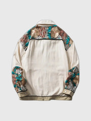 Patchwork Denim Jacket 'Floralis'