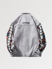 Embroidered Streetwear Jacket 'RYWTER'