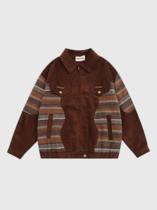 Retro Streetwear Jacket &
