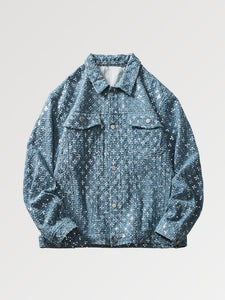 Sequined Jean Jacket 'CRG711'