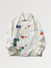 White Denim Jacket 'AYWT'