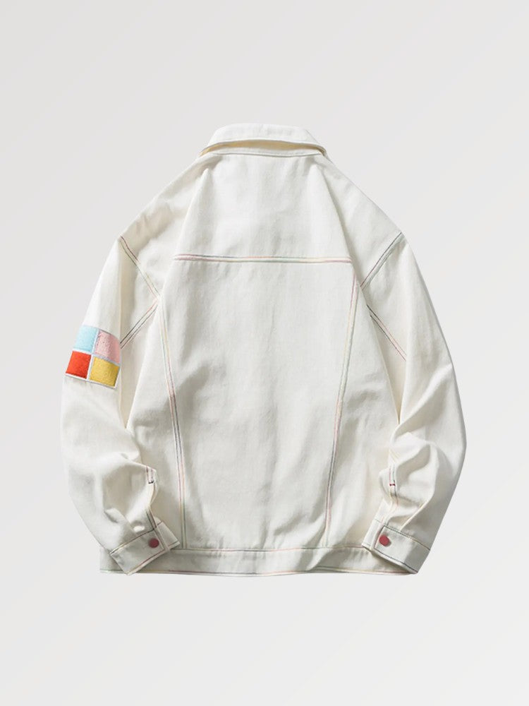 White Denim Jacket 'AYWT'