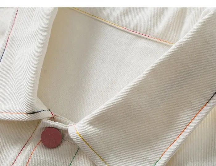 White Denim Jacket 'AYWT'