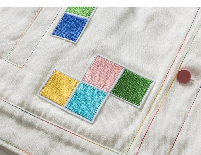 White Denim Jacket 'AYWT'