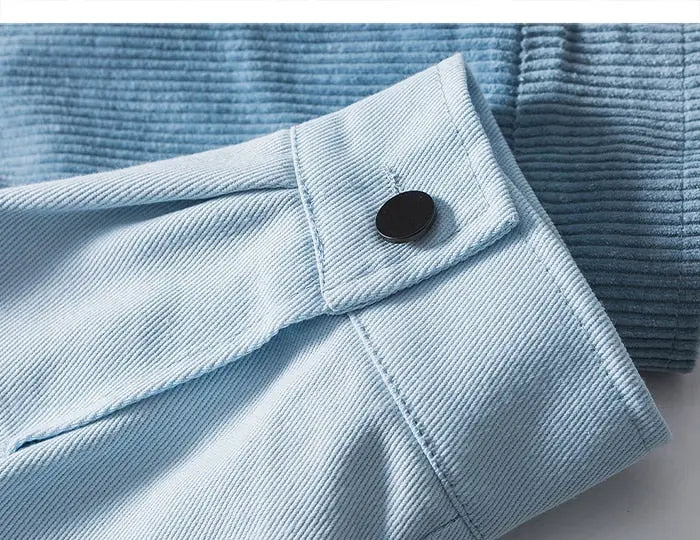 Ribbed Jean Jacket 'WRK711'