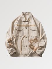 Multi-Pocket Jean Jacket 'QRN711'