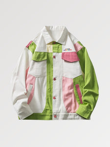 Oversized Jean Jacket 'SNDTRACK'