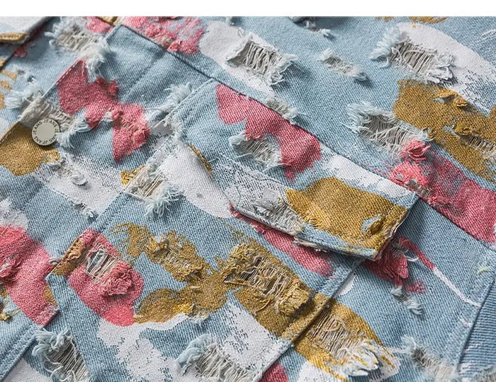 Streetwear Jean Jacket 'HARAJUKU'