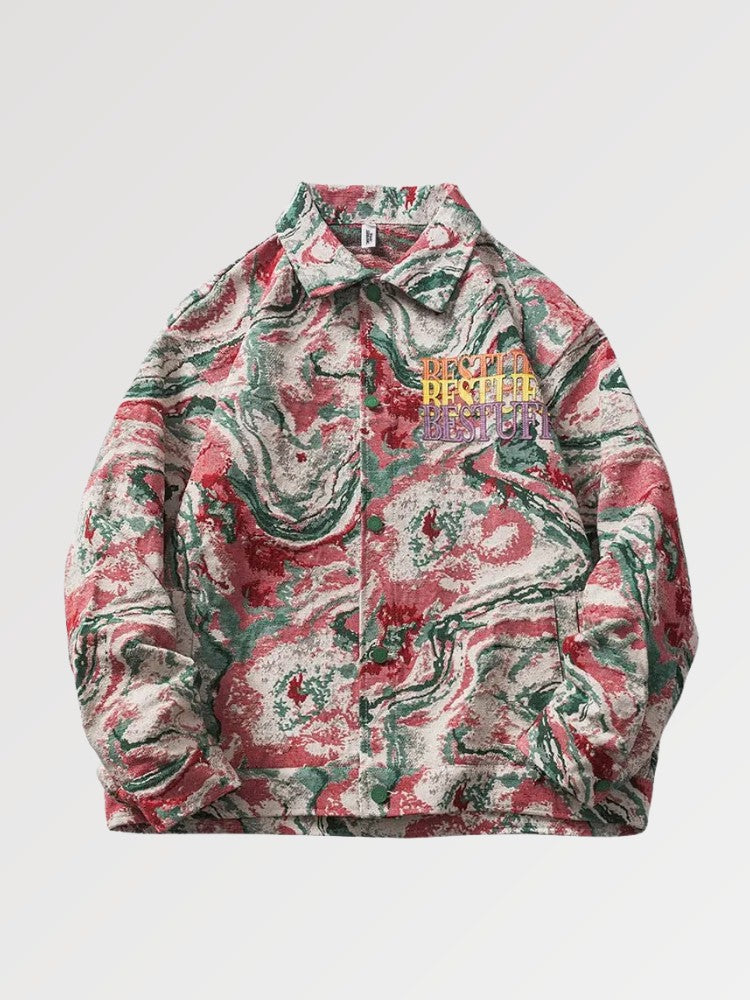 Tie & Dye Jean Jacket 'BST711'