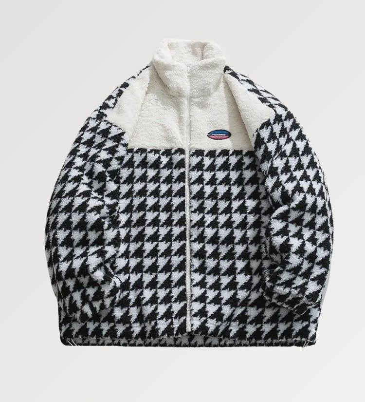 Two-Tone Wool Jacket 'V-WORLD'