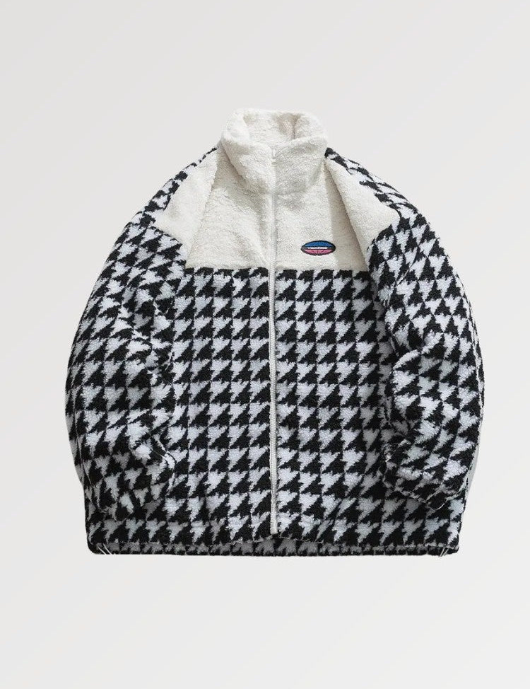 Two-Tone Wool Jacket 'V-WORLD'