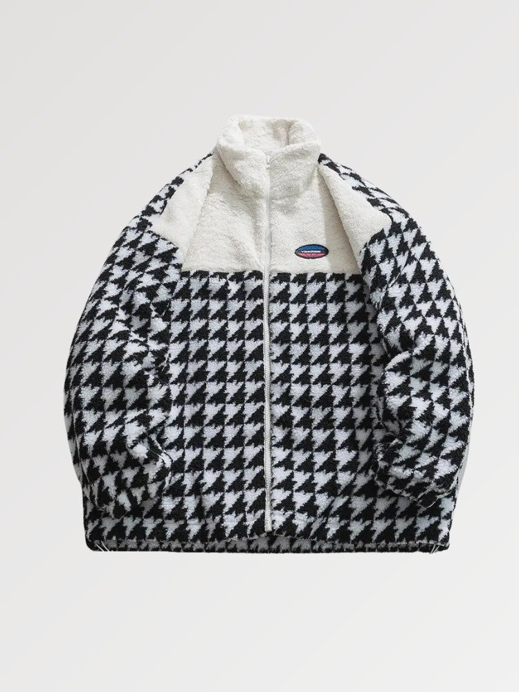Two-Tone Wool Jacket 'V-WORLD'