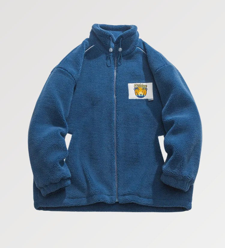 Thick Wool Jacket 'FUDAY'