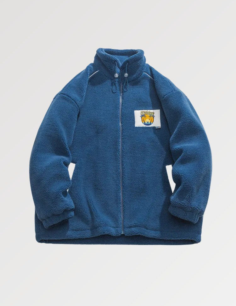 Thick Wool Jacket 'FUDAY'