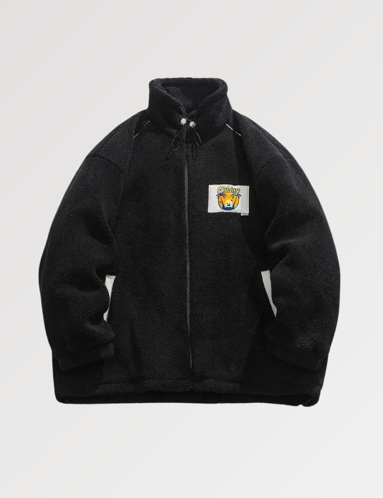Thick Wool Jacket 'FUDAY'