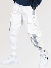 White Utility Cargo Pants 'Okaido Jense'