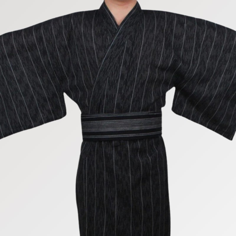 Men's Black Yukata