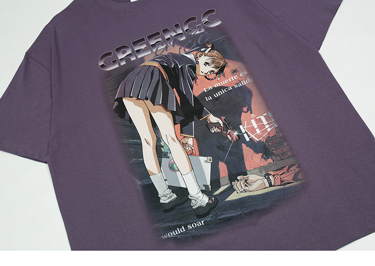 Japanese Tee Shirt Woman 'Tsukumi