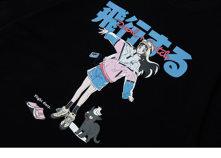 Japanese Girl Shirt 'Anekomi'