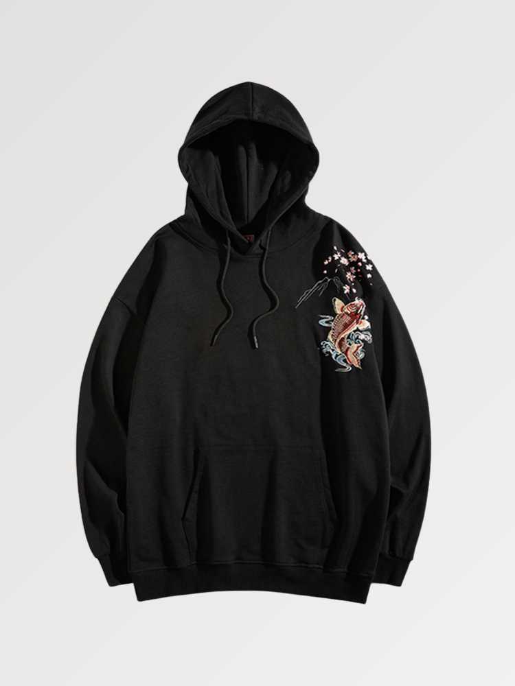 Carp Koi Sweatshirt 'Hamakodo'