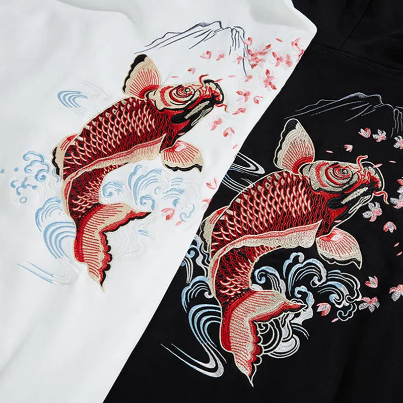 Carp Koi Sweatshirt 'Hamakodo'