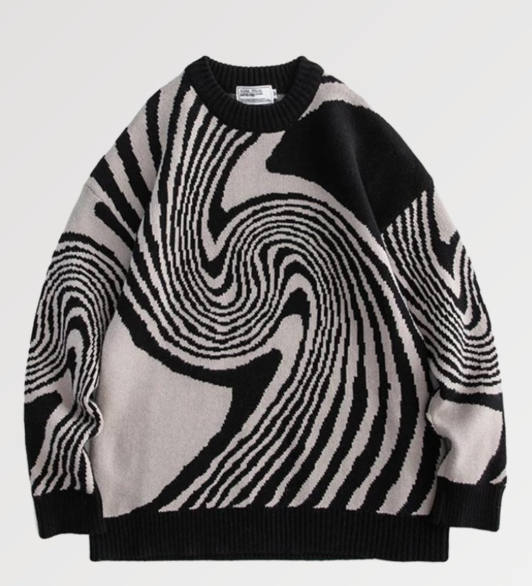 Opt for a streetwear style with the Japanese cotton sweater