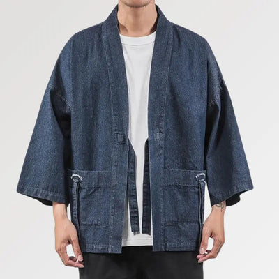 Denim Kimono Jacket