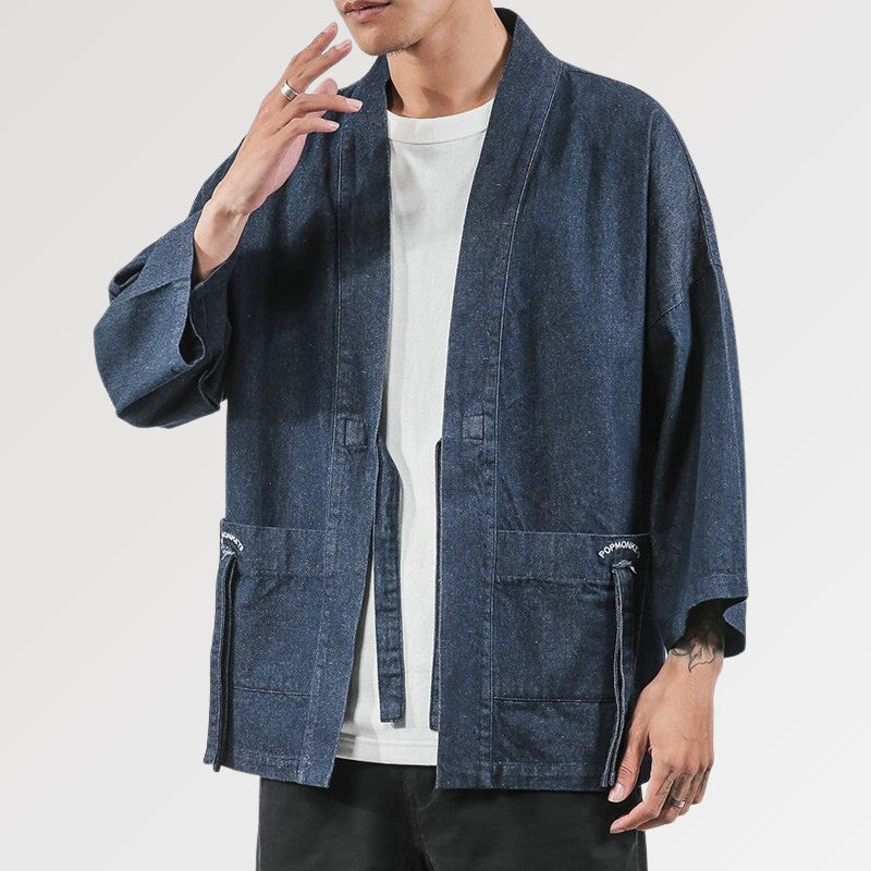 kimono denim jacket