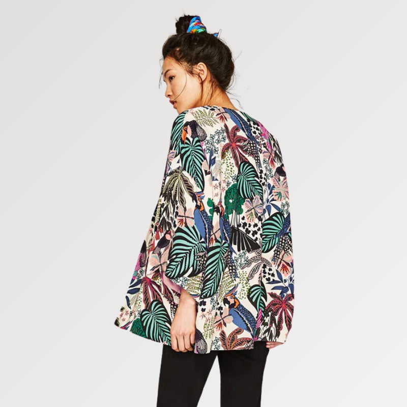 Floral Kimono Jacket