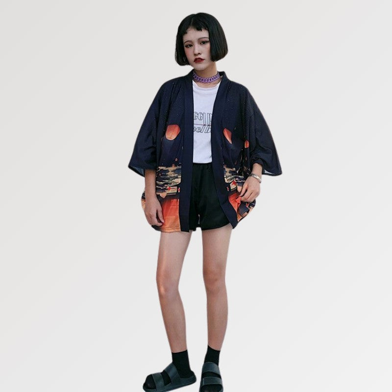 Furisode Kimono 'Shizuka Jacket'