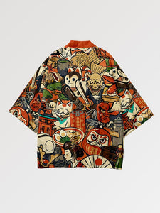 Haori Anime 'Nihon no Shinboru'