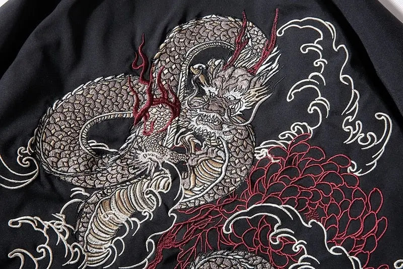 Japan Bomber Jacket 'Classical Ryu'