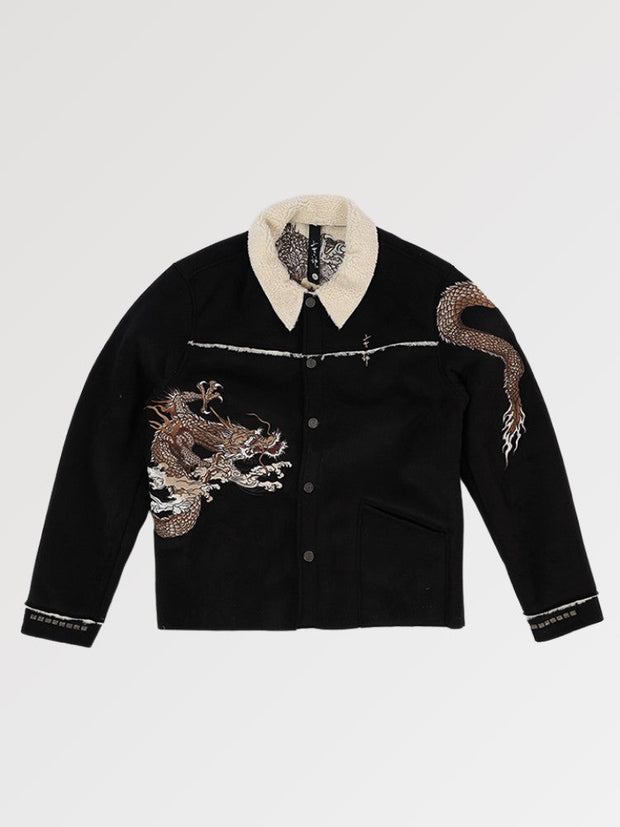the japan sukajan jacket limited edition traditionally embroidered